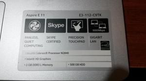 Vendo PC Acer Aaspire Super Slim