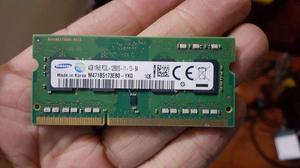 Memoria Ram Ddr3 4gb  Mhz Samsung Para Portatil