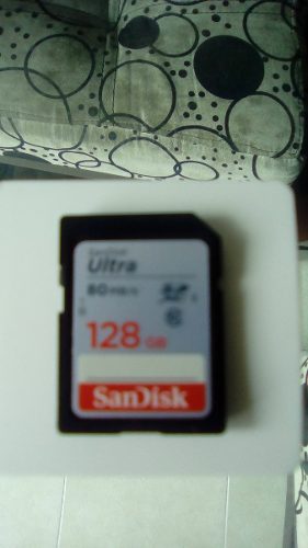Tarjeta De Memoria Sandisk Ultra De 128 Gb