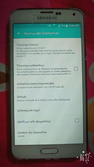 Vendo Samsung S5 Grande 310