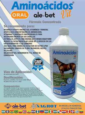 Aminoacidos Vit-oral 1 Litro