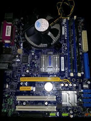Board Intel Procesador Memoria 2gb ddr2 Y Cooler