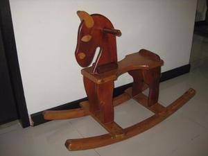 Caballo Balancín De Madera