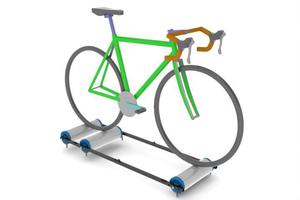Rodillo de equilibrio para bicicletas