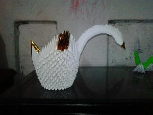 Cisne de Origami