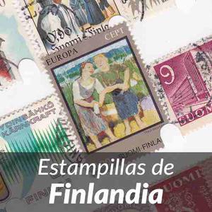 Estampillas De Finlandia - Paquetes De 50 Diferentes