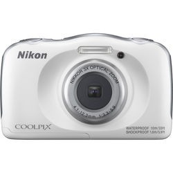 Nikon Coolpix W100 Digital Camera (white)