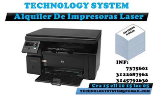 Alquiler de impresoras laser