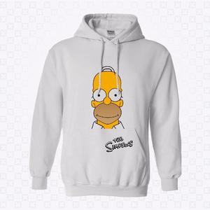 Buso Sweater Hoodie Unbranded, Los Simpsons Duff Homero Bart