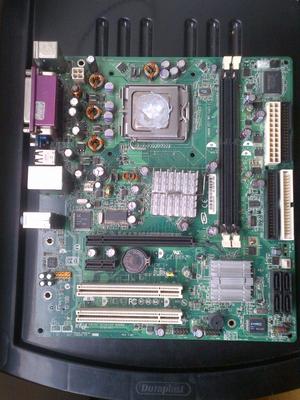 Combo board Intel D101GGC con Pentium 4HT ghz y DDR