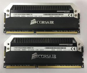 Corsair dominator platinum 2x8 GB DDR mhz