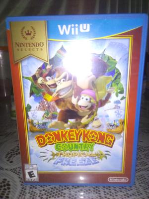 Donkey Kong Country Tropical Freeze Wii U poco uso.