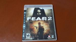 Fear 2 Ps3 Usado en Perfecto Estado