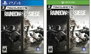 Juego Físico para Ps4 Y Xbox One Tom Clancy's Rainbow Six
