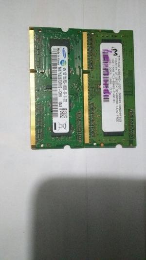 Memoria Ram Ddr3 para Portatil de 1gb