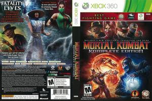 Mortal Kombat 9 Komplete Edition Para Xbox 360 Original,