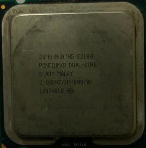 Procesador Intel Pentium E Y Cooler.