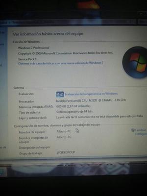 Se Vende O Se Cambia Portatil Acer