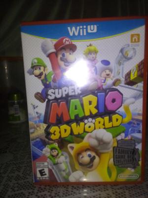 Super Mario 3d World Wii U poco uso.