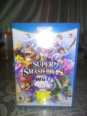Super Smash Bros Wii U poco uso.