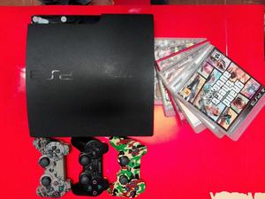 Vendo Playstation 3 con 6 Juegos Negocia