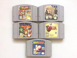 Videojuegos Nintendo 64 Smash Bros,Zelda Y Mas!!