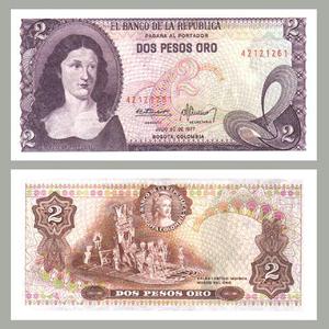 Colombia Coleccción de Billetes UNC