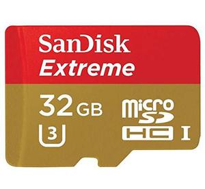 Sandisk Extreme 32gb Microsdhc Uhs-i Tarjeta (sdsdqxl-032g-