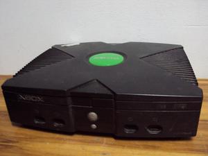 xbox clasico con control de xbox 360 y juegos piratas