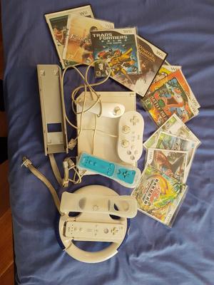 Nintendo Wii con Todos Los Accesorios.