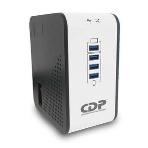 Regulador De Voltaje Cdp va Usb 8 Tomas De Salida R2cu-a