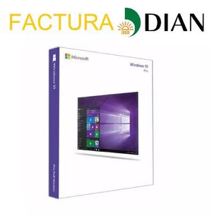 Windows 10 Pro bits Licencia Original 1pc Factura Dian