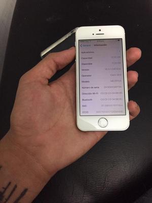 iPhone 5S de 16 Gb Blanco