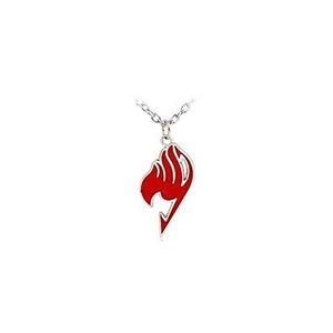 Fairy Tail Collar Colgante Animado (rojo)