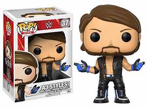 Figura De Acción De Funko Pop Wwe Aj Estilos