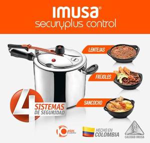 Olla A Presión Securyplus Control Imusa 7 Litros