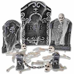 Prextex Cementerio De Halloween Conjunto De Spookiest Decor