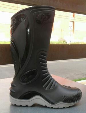 Botas Caucho Motociclista