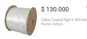 Carreto de Cable Coaxial