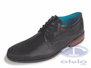 Zapato Formal Danilo Hombre Otelo En Cuero 100% Suela Caucho