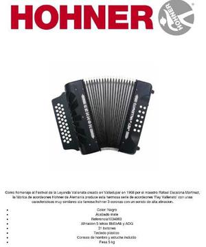 Acordeon Honner Rey Vallenato