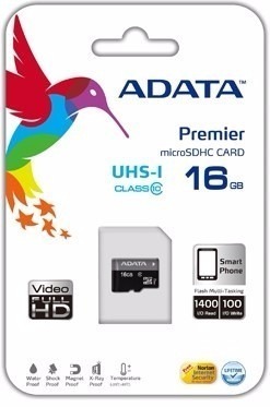Adata Memoria Micro Sd Hc 16gb Uhs-i Clase 10 Celular Tablet