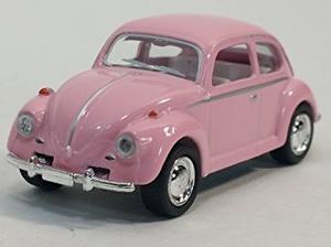 Juguete Kinsmart Rosa Clásico Vw Escarabajo De Volkswagen 1