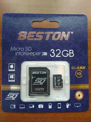 Memoria Micro Sd Beston 32 Gb Clase 10