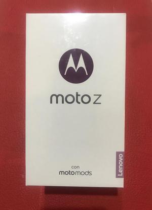 Moto Z Motorola en su caja sellado