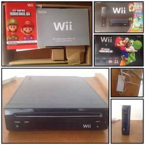 Nintendo Wii Negro / Como Nuevo
