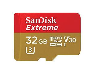 Sandisk Extreme 32gb Microsdhc Uhs-i Con Adaptador De Tarje