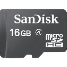 Sandisk Microsdhc Tarjeta De Memoria Móvil, 16gb, Sdsdqm-0
