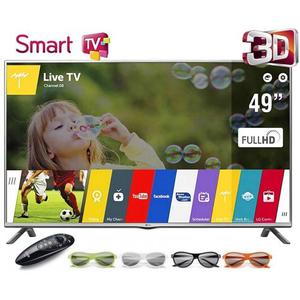 Smart TV LG 473D, Control Inalambrico y 4 Gafas 3D Brazo