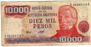 Billete De Argentina De  Pesos